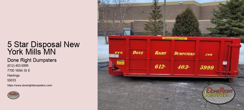 5 Star Disposal New York Mills MN