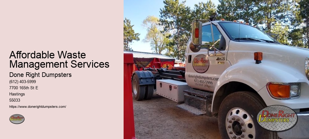 Affordable Waste Management Services