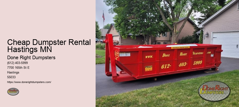 Construction Debris Dumpster Rental