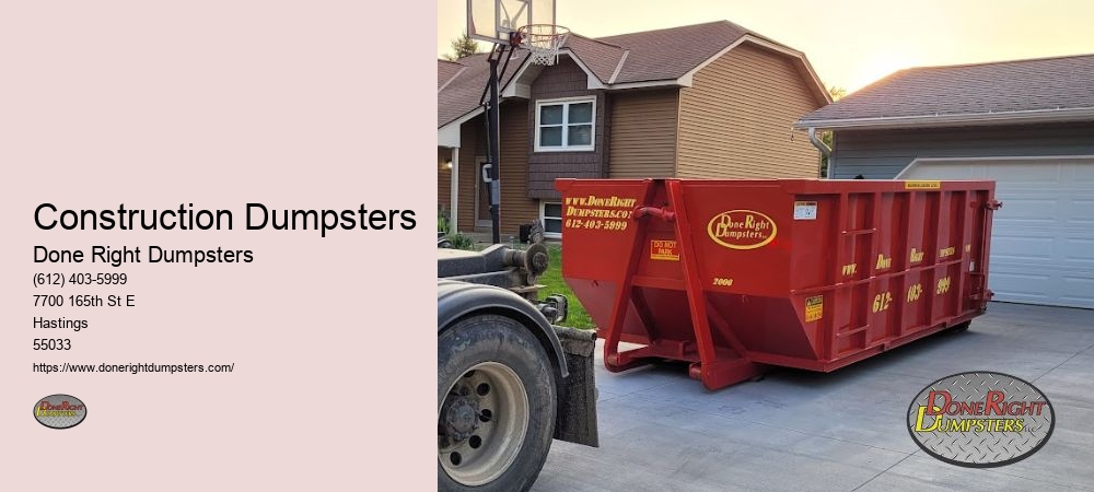 Local Dumpster Rental Companies