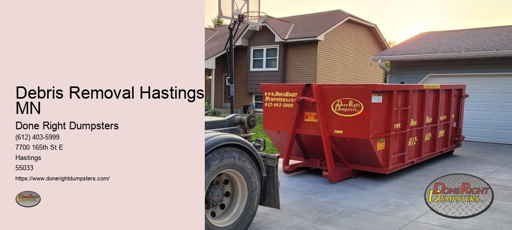 Roll Off Dumpster Rental Hastings MN