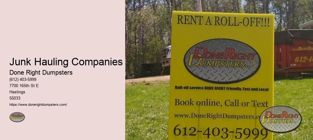 Dumpster Rental Near Hastings MN