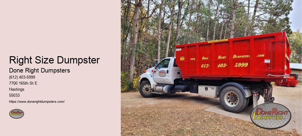 Roll Off Dumpster Rental Hastings MN